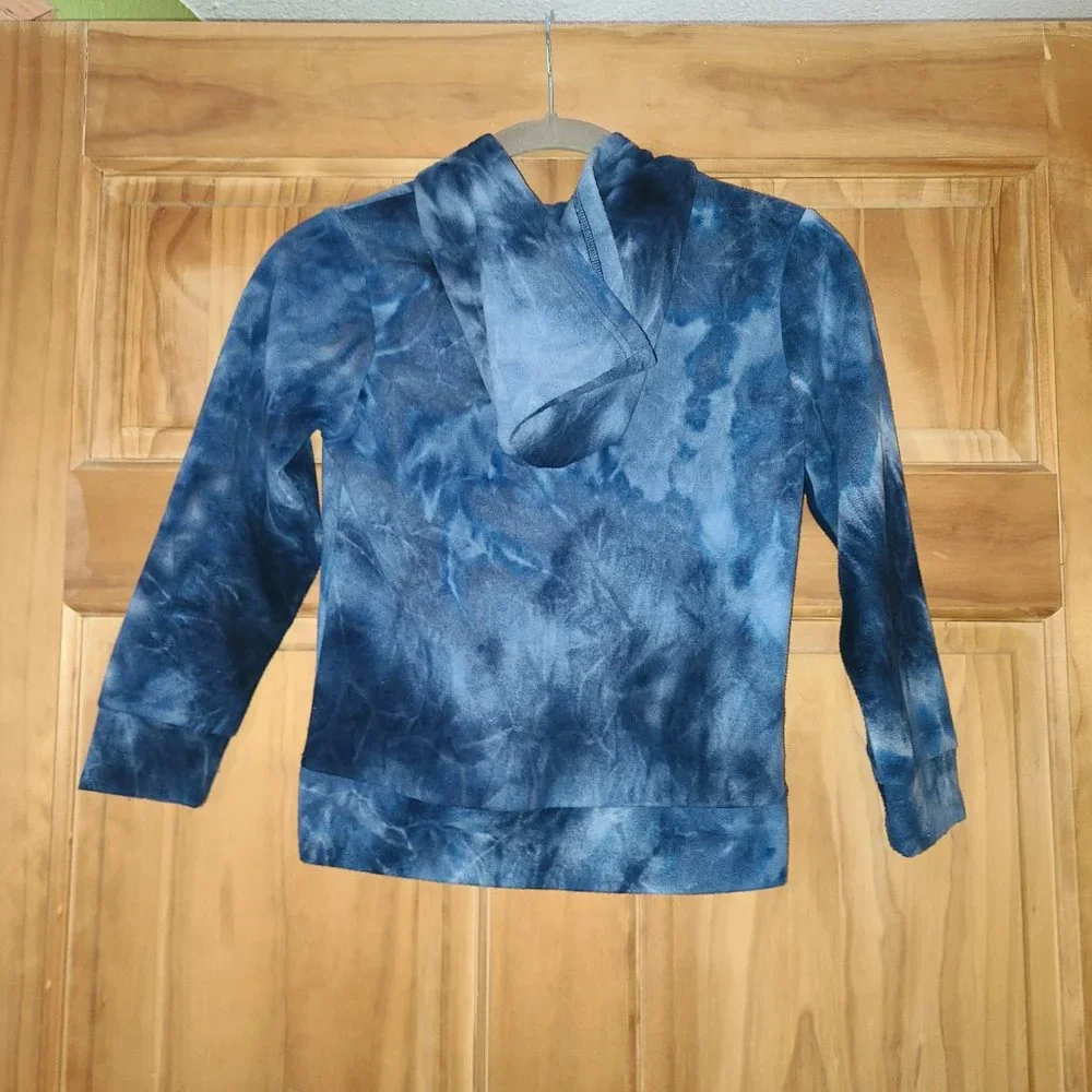 5/$30 Old Navy Stretch Blue Pullover Fleece Hoodie